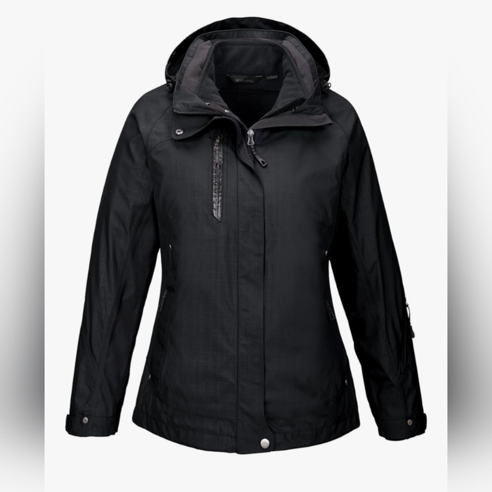 Women's Premium Black Ski Jacket